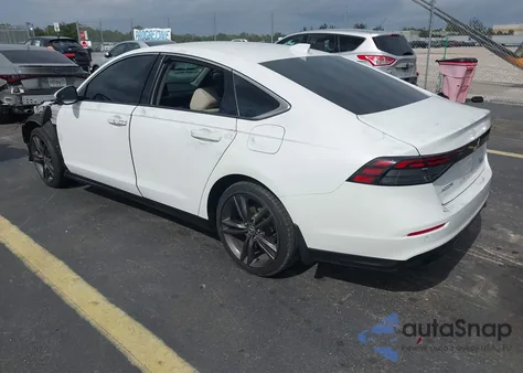 2023 Honda Accord Hybrid Touring from USA, damaged, VIN 1HGCY2F80PA053298